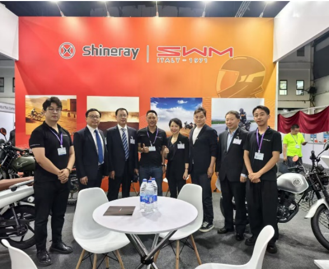 鑫源出海，閃耀西非 ——SHINERAY和SWM雙品牌在尼日利亞展會(huì)高調(diào)亮相